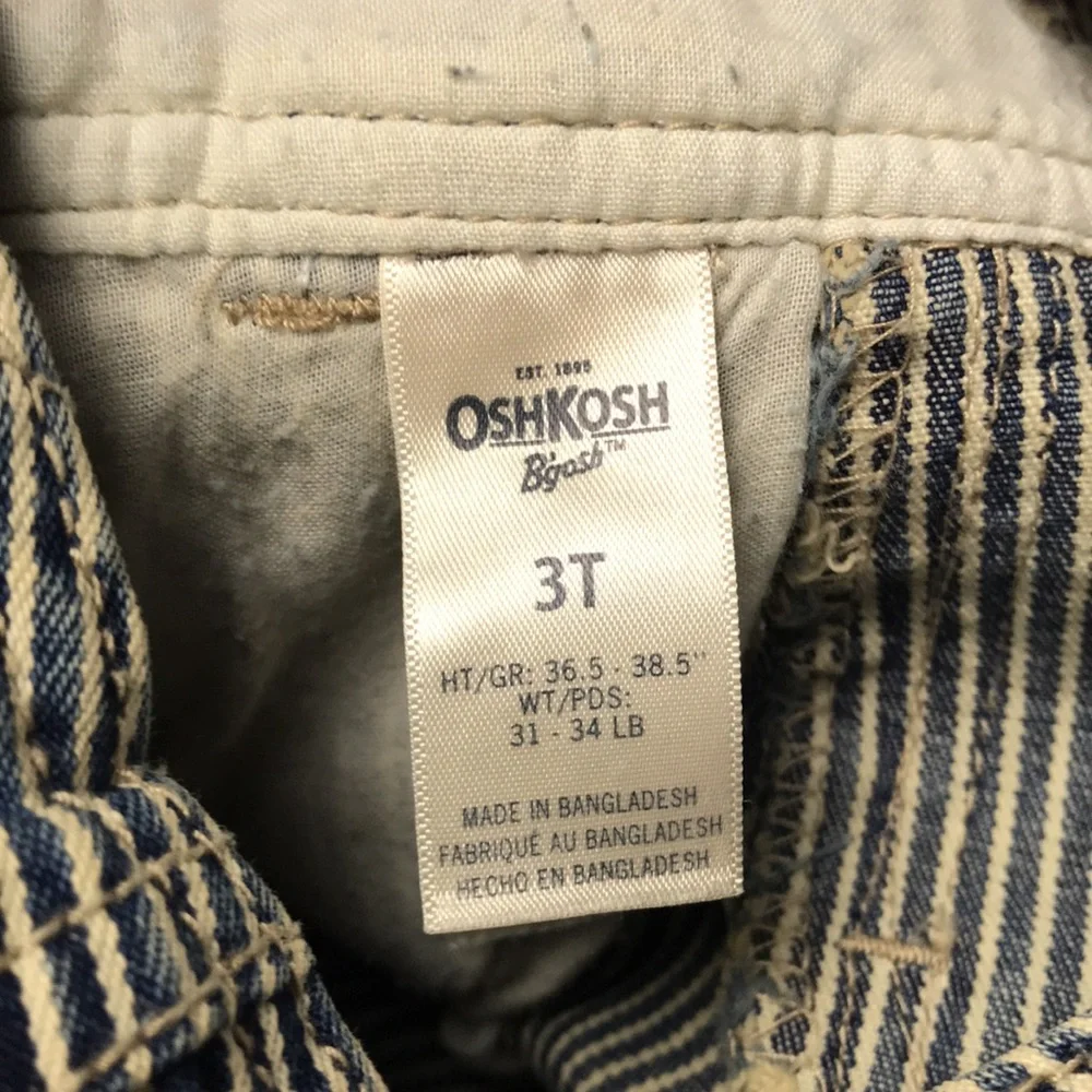 OshKosh Overalls Bundle (size 3T)